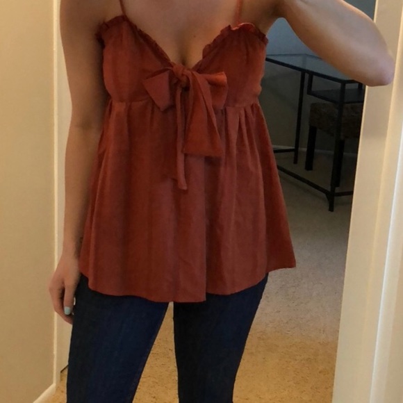 Tops - Nordstrom Melrose + Market Burnt Orange Top